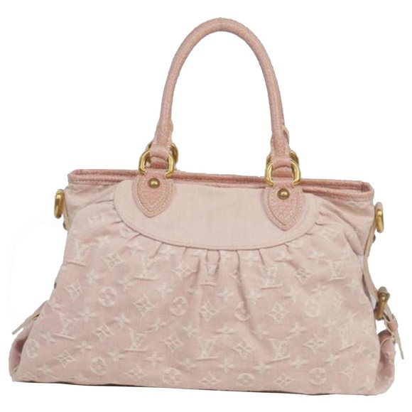 Louis Vuitton Handbags - Louis Vuitton Pink Monogram Denim Neo Cabby MM Bag